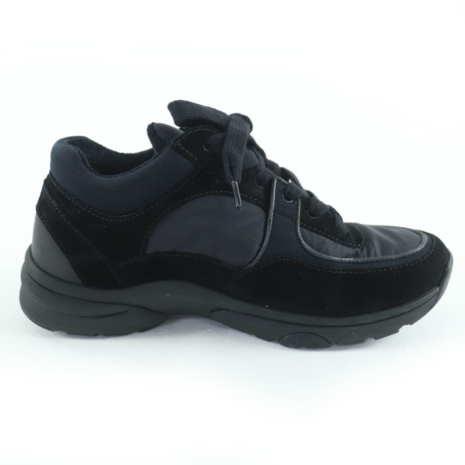 Chanel Chanel Chanel COCO Mark Suede Leather Sneakers Suede Shoes G34360 DUTY FREE for USA Size ONE SIZE - 6 Thumbnail