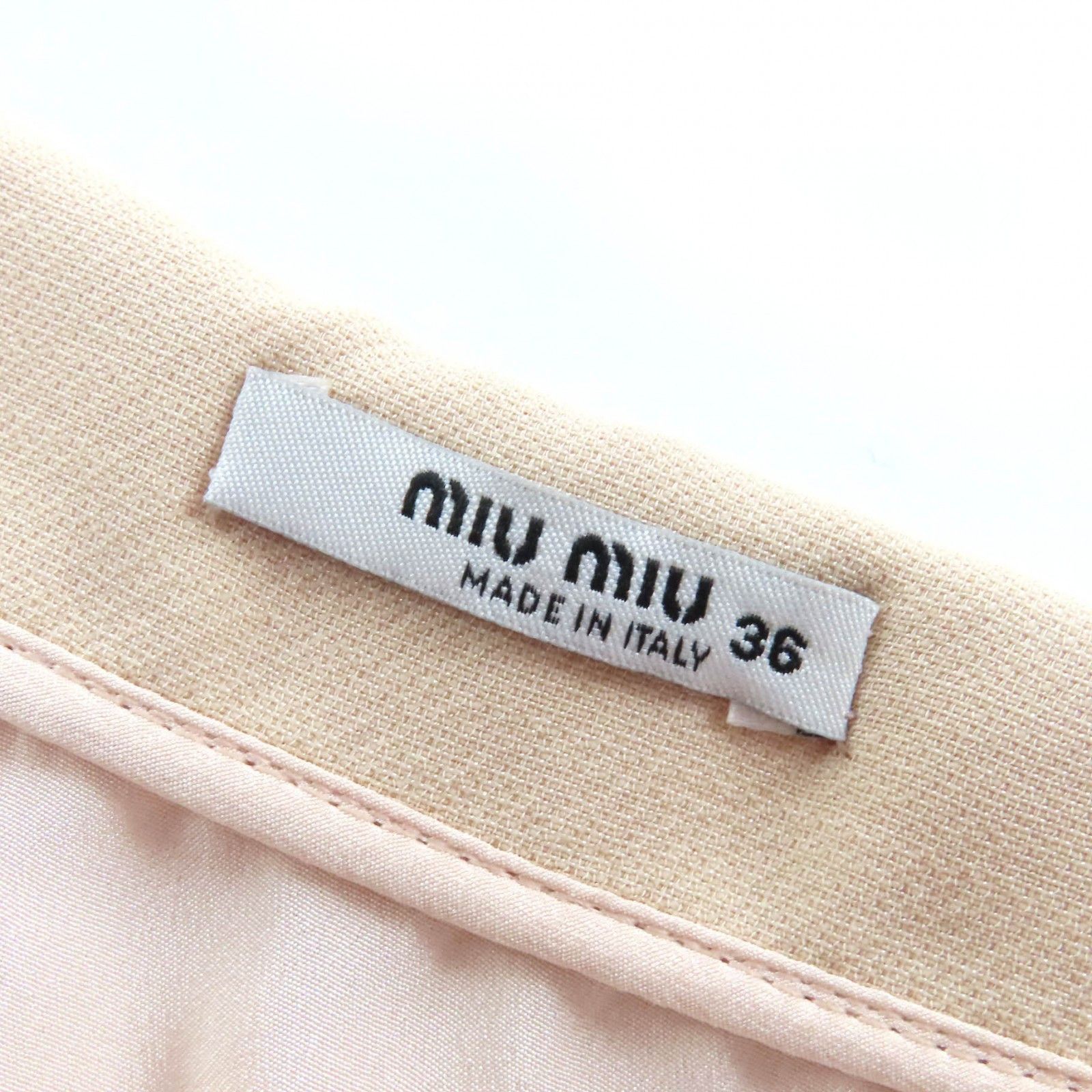 Miu Miu Miu Miu MIUMIU Mini Skirt Wool Skirt Others Skirts MG1048 DUTY FREE for USA Size ONE SIZE - 6 Thumbnail