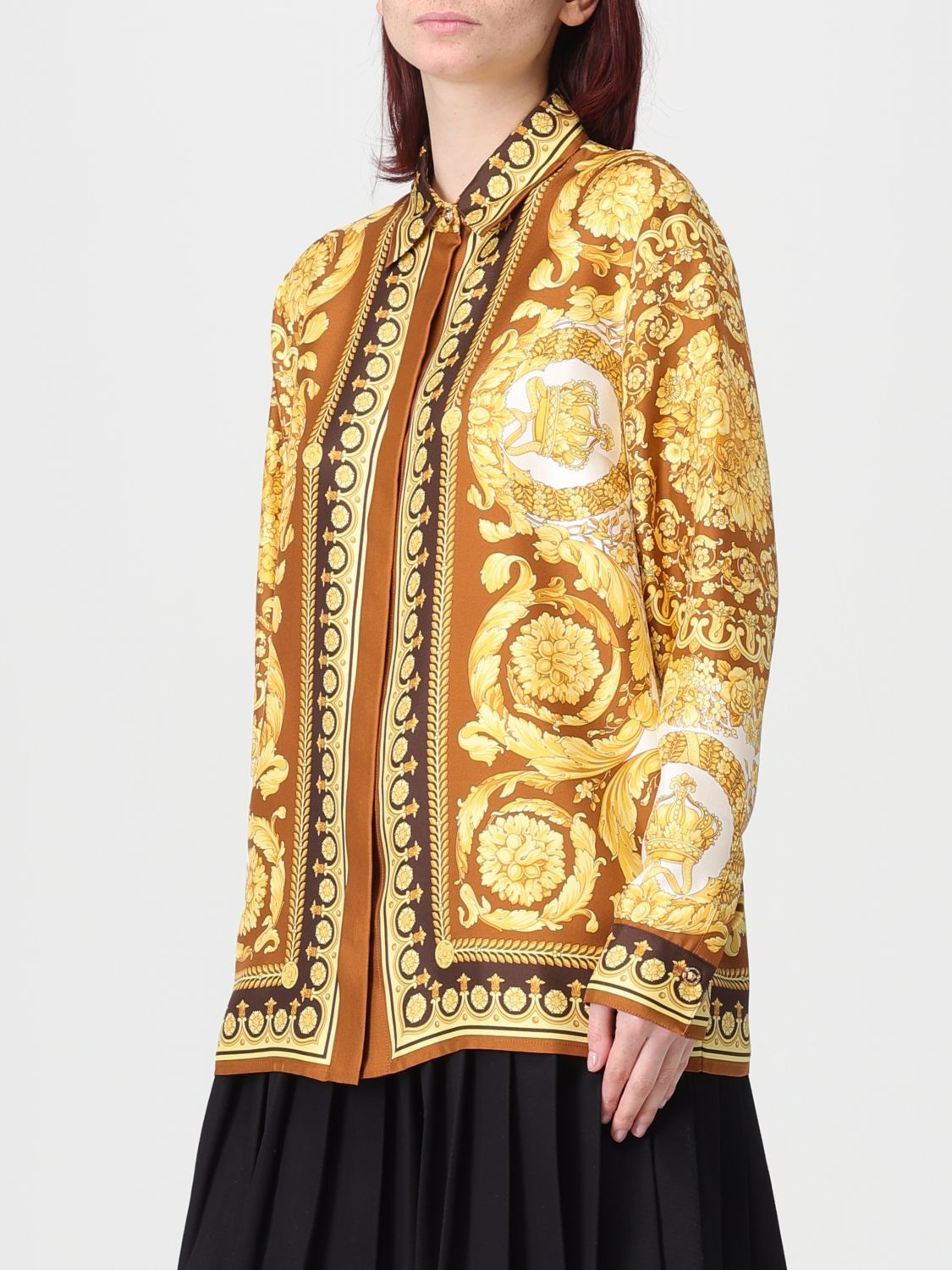 Versace Versace Shirt Woman Multicolor Size S / US 4 / IT 40 - 4 Thumbnail