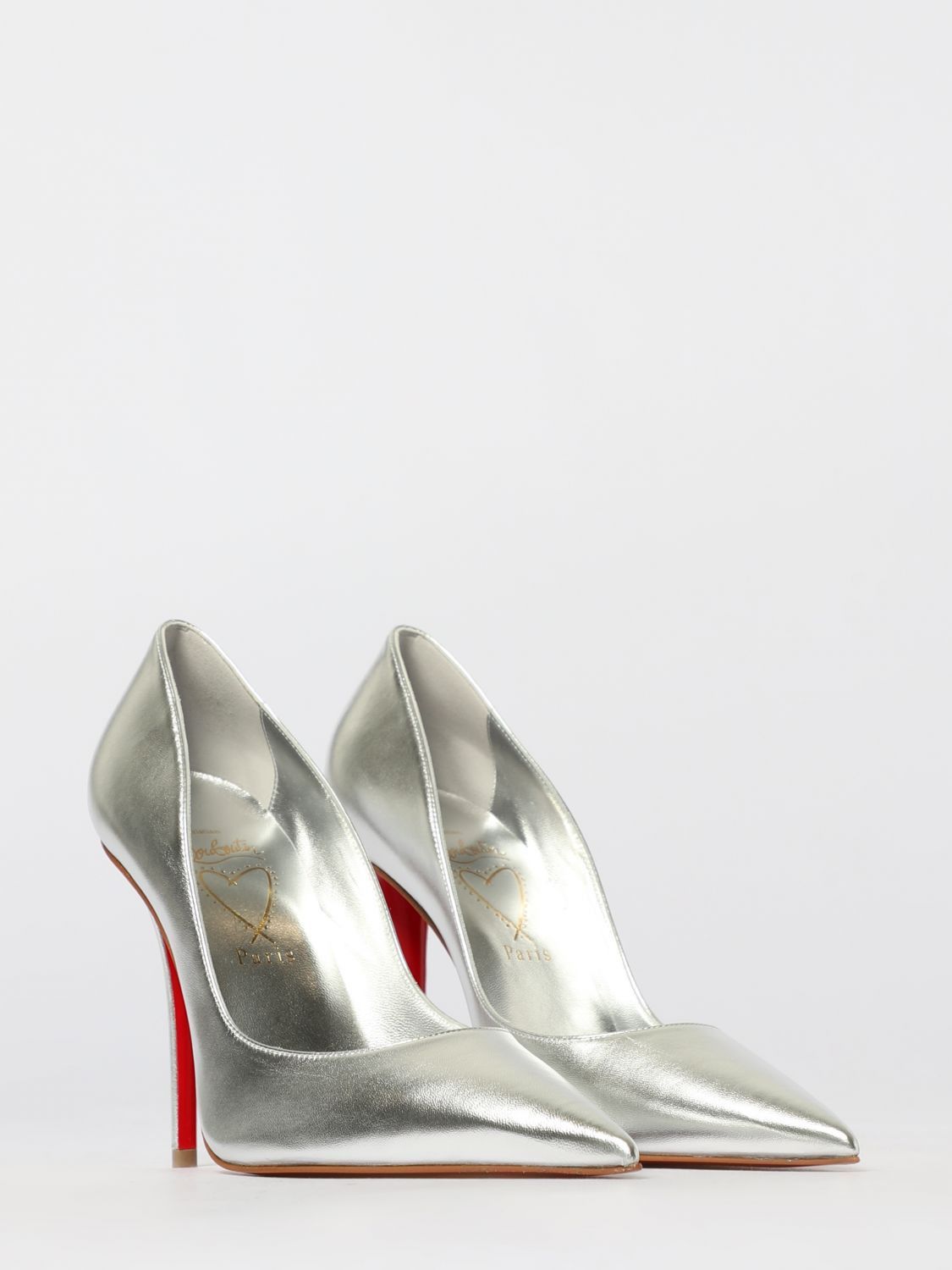 Christian Louboutin Christian Louboutin Pump Woman Silver Size US 7 / IT 37 - 2 Thumbnail