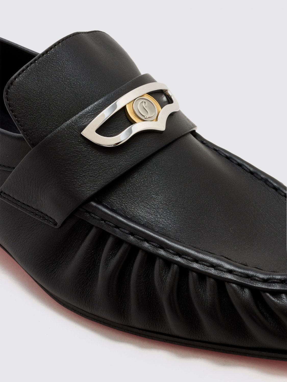 Christian Louboutin Christian Louboutin Loafer Woman Black Size US 8 / IT 38 - 2 Thumbnail