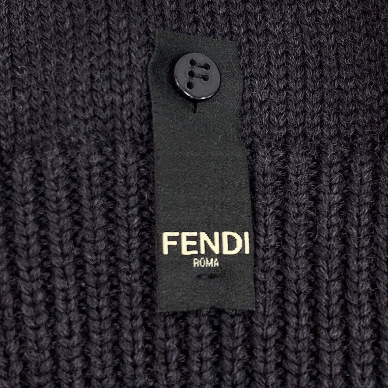 Fendi Fendi Colorblock Letter Star Wool Sweater Size US M / EU 48-50 / 2 - 5 Thumbnail
