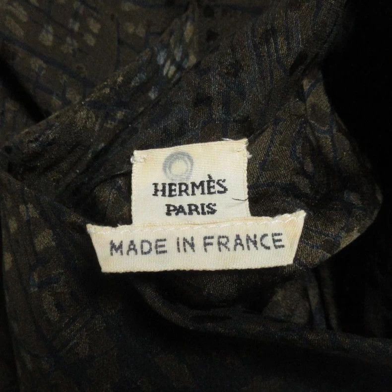 Hermes Hermes Silk High Neck Sleeveless Top Size US M / EU 48-50 / 2 - 4 Thumbnail