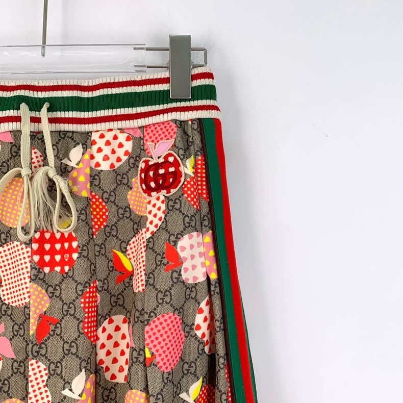 Gucci Gucci Apple Logo Cotton Casual Skirt Size US 34 / EU 50 - 3 Thumbnail