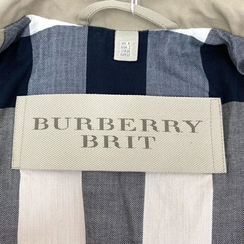 Burberry Burberry Brown Trench Coat XS Size US XS / EU 42 / 0 - 5 Thumbnail