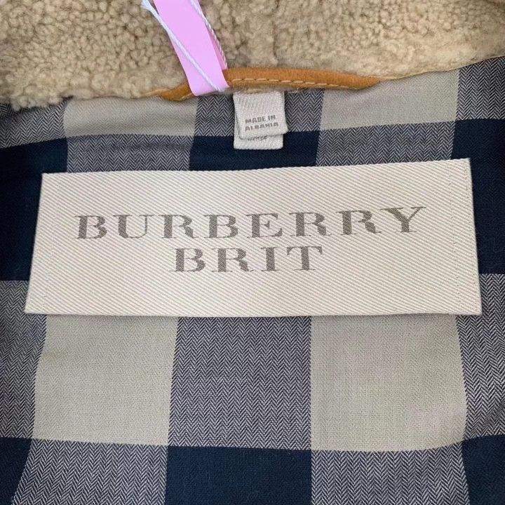 Burberry Burberry Brown Shearling Collar Jacket Size US S / EU 44-46 / 1 - 5 Thumbnail