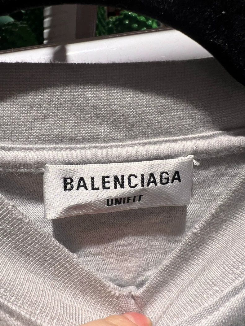 Balenciaga Balenciaga Grey Flame Short Sleeve T-shirt Size US XXS / EU 40 - 3 Thumbnail