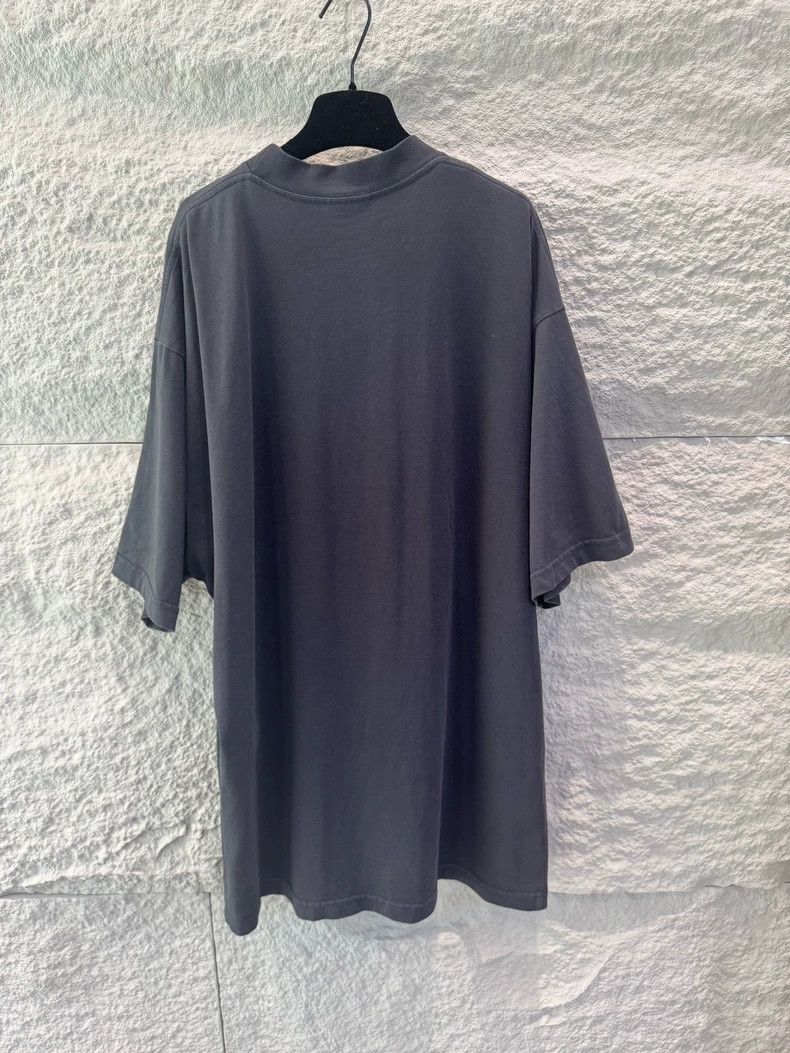 Balenciaga Balenciaga SS25 Logo Print Short Sleeve Tee Size US S / EU 44-46 / 1 - 3 Thumbnail
