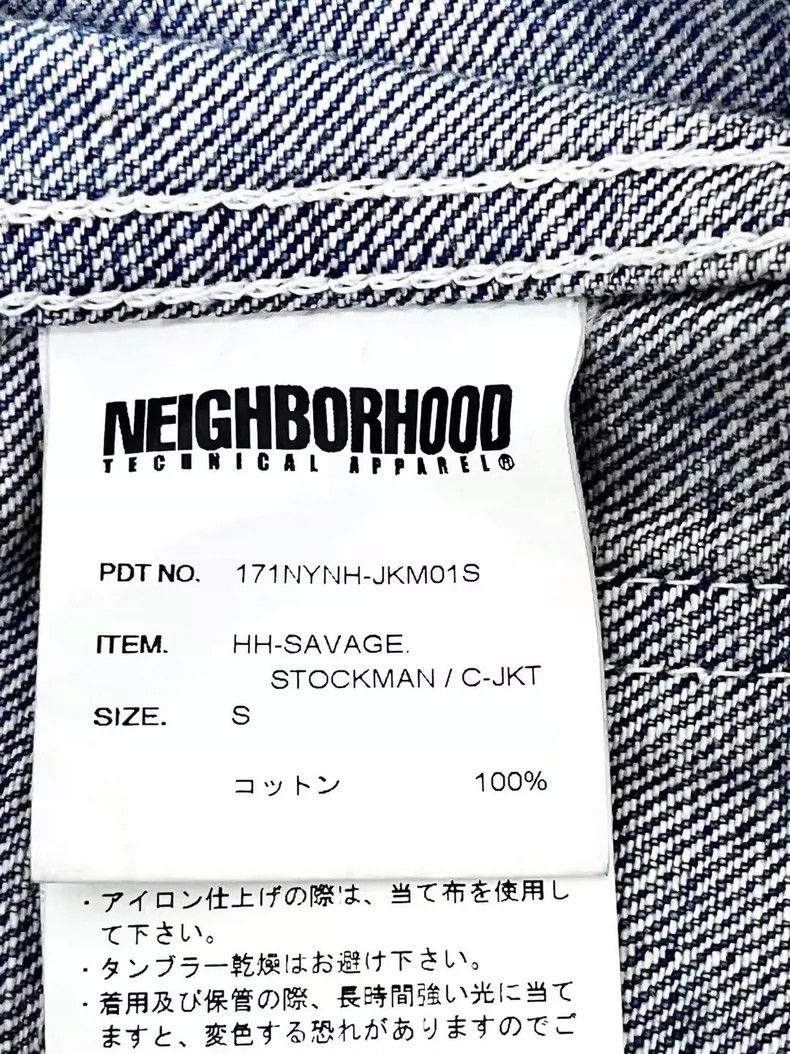 Neighborhood Neighborhood Limited Washed Denim Jacket Size US S / EU 44-46 / 1 - 7 Thumbnail