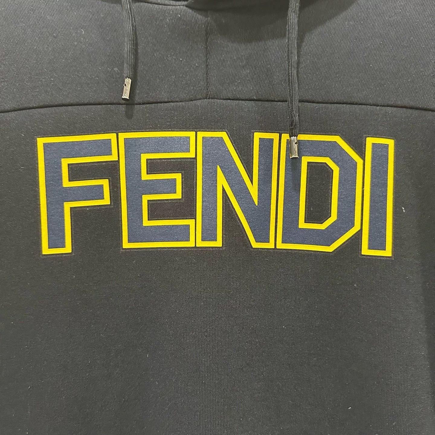 Fendi Fendi Logo Print Hoodie Sweatshirt Size US M / EU 48-50 / 2 - 4 Thumbnail