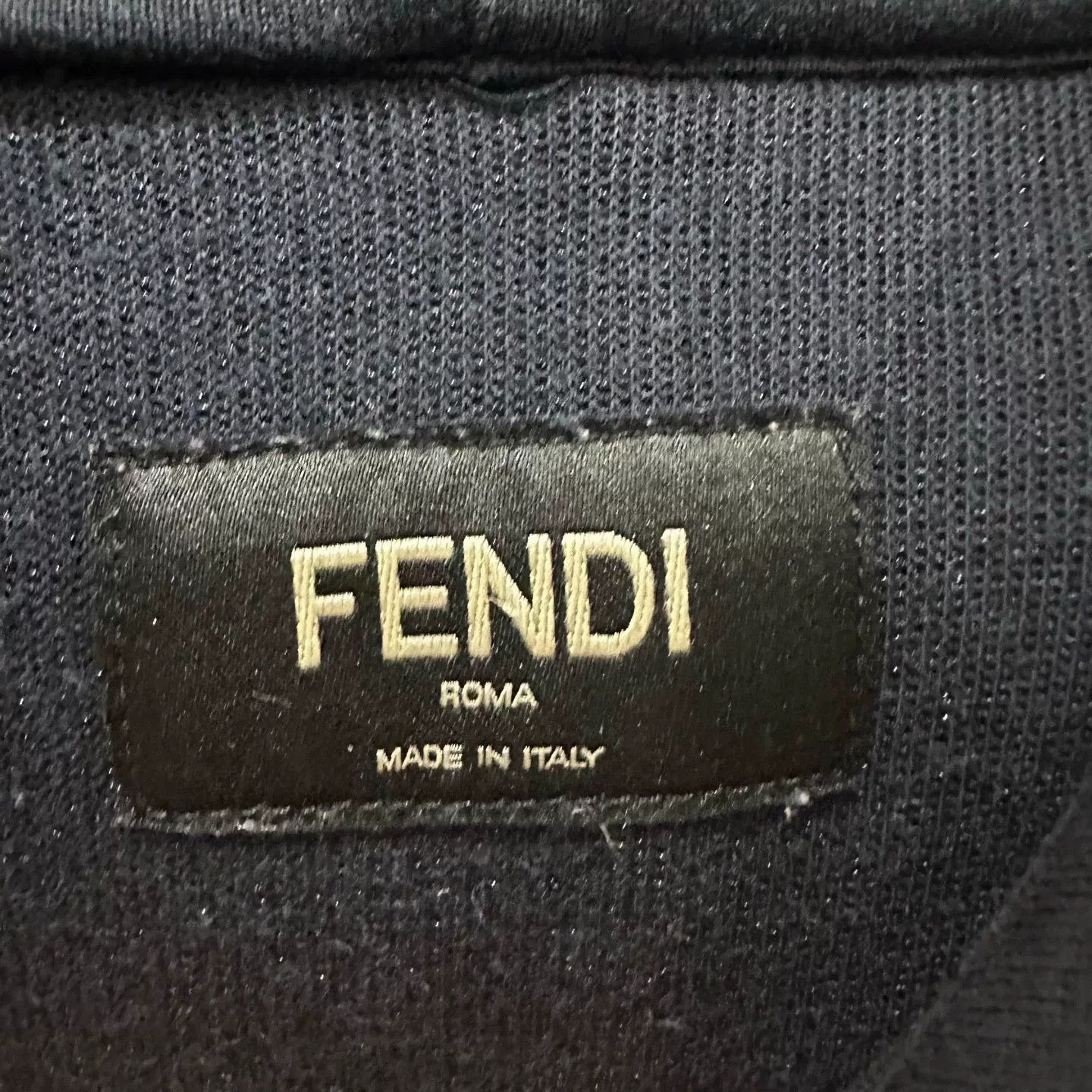 Fendi Fendi Logo Print Hoodie Sweatshirt Size US M / EU 48-50 / 2 - 6 Thumbnail