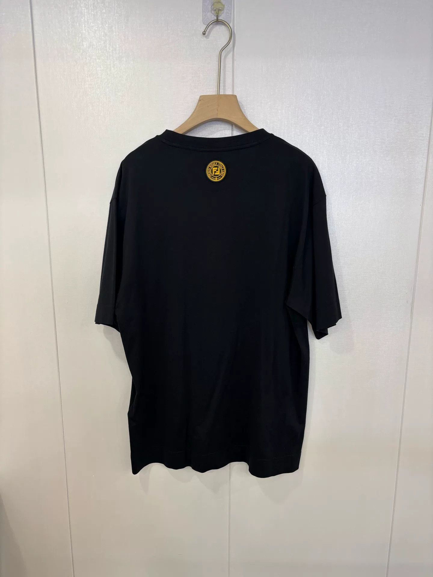 Fendi Fendi Men's Black Casual Short Sleeve T-shirt Size US XS / EU 42 / 0 - 2 Thumbnail