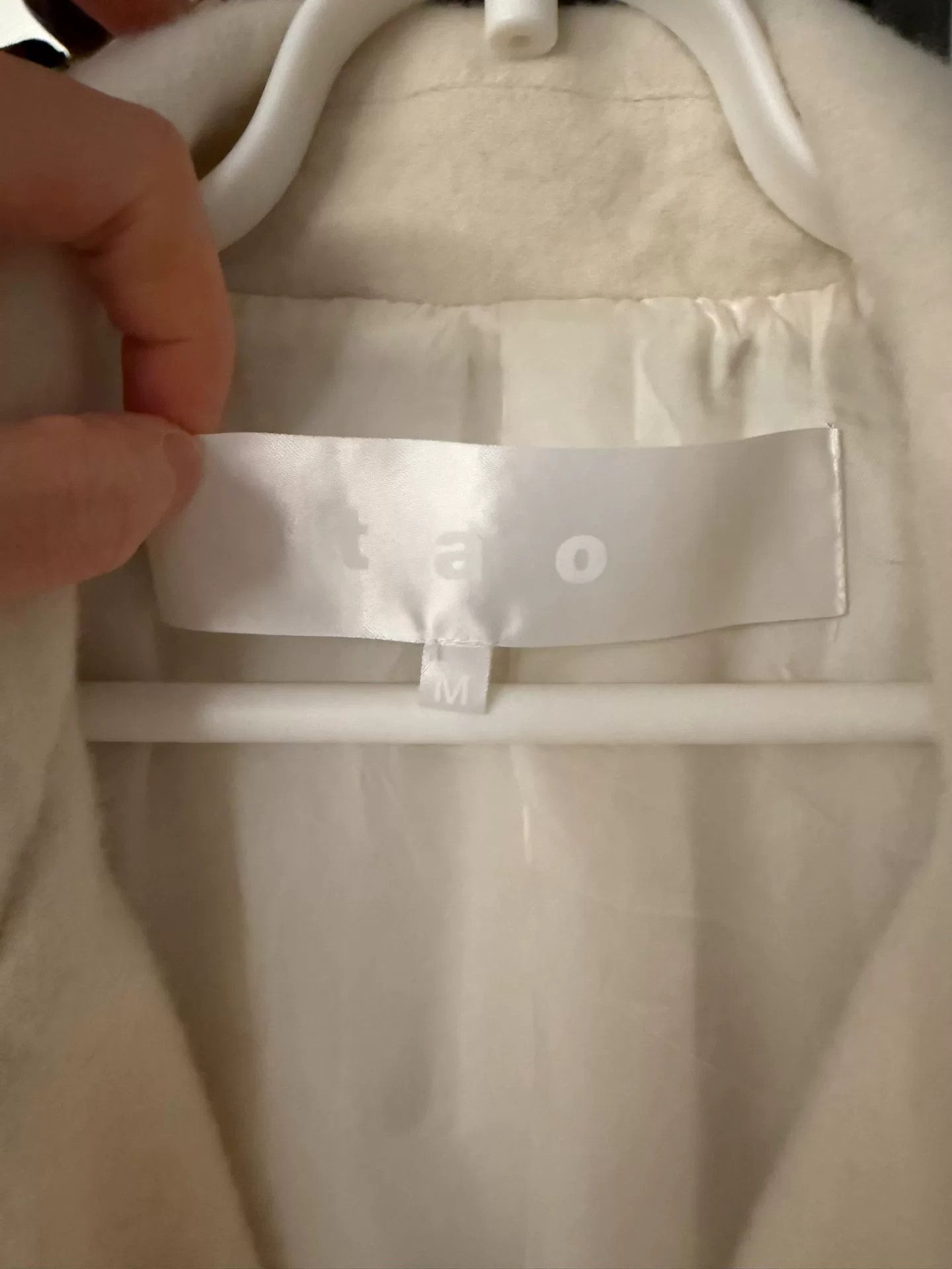 Comme des Garcons Comme des Garçons TAO White Wool Coat Size US M / EU 48-50 / 2 - 6 Thumbnail