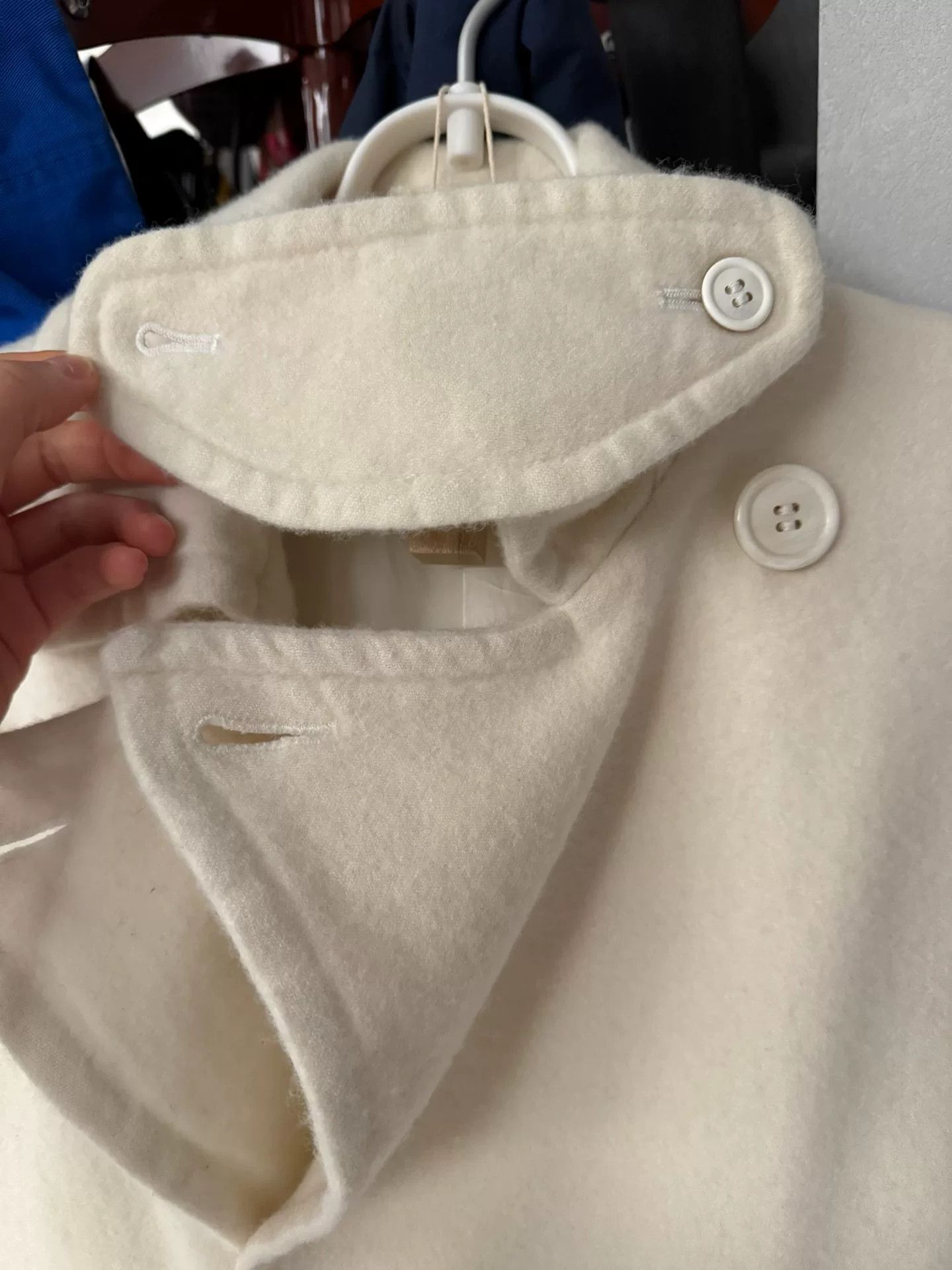 Comme des Garcons Comme des Garçons TAO White Wool Coat Size US M / EU 48-50 / 2 - 5 Thumbnail