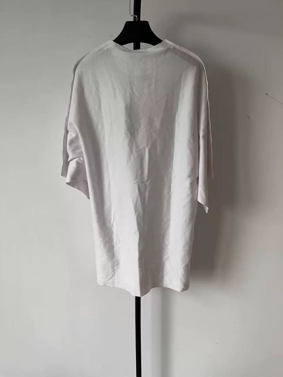 Balenciaga Balenciaga Logo Print Loose Crewneck T-Shirt Size US XXS / EU 40 - 2 Thumbnail