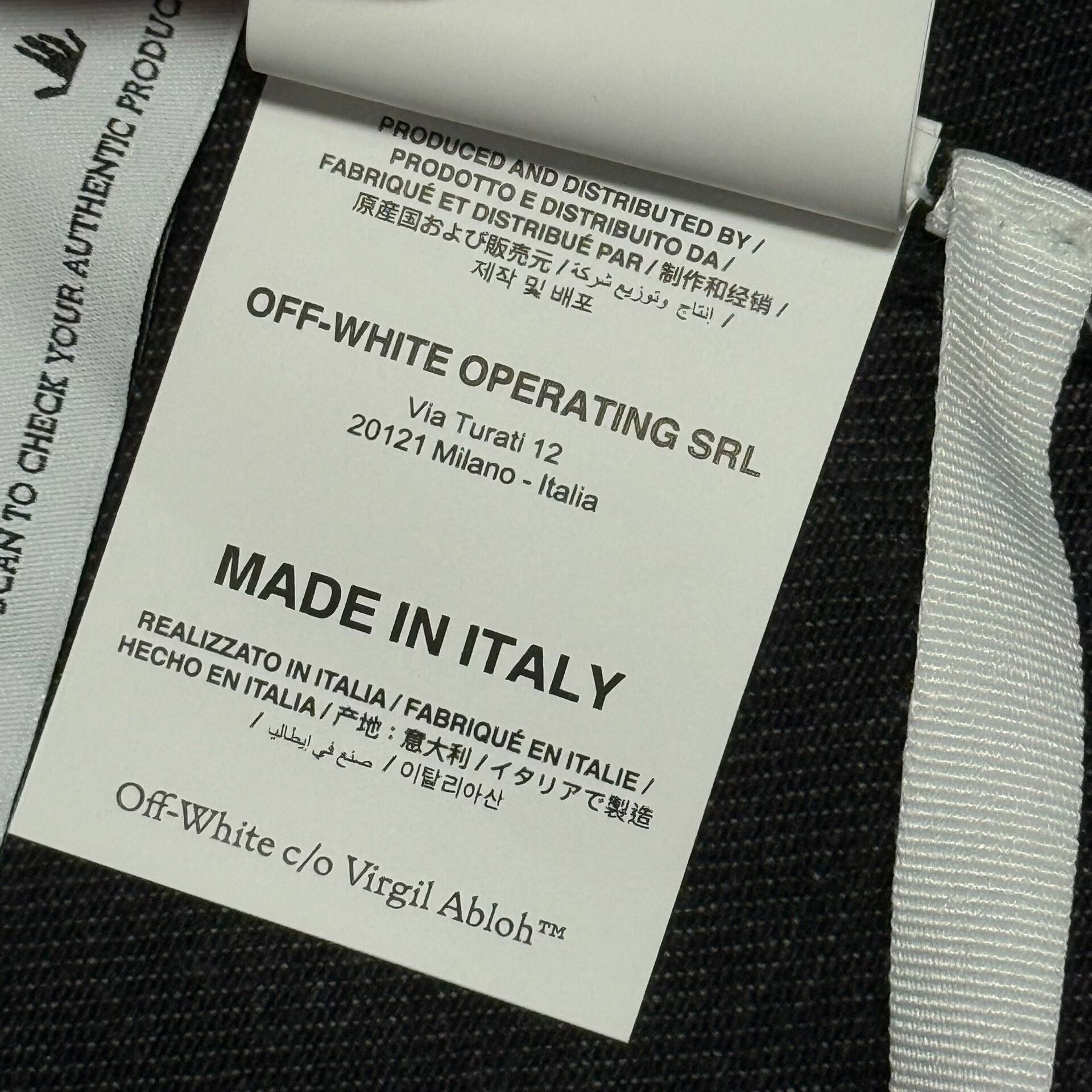 Balenciaga OFF-WHITE Painted Arrow Denim Jacket Size US M / EU 48-50 / 2 - 6 Thumbnail