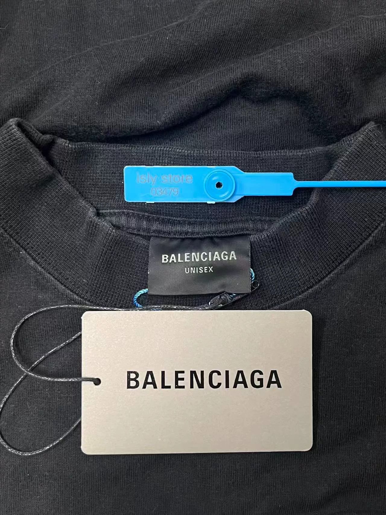 Balenciaga Balenciaga Logo Print Crewneck Short Sleeve T-Shirt Size US M / EU 48-50 / 2 - 5 Thumbnail