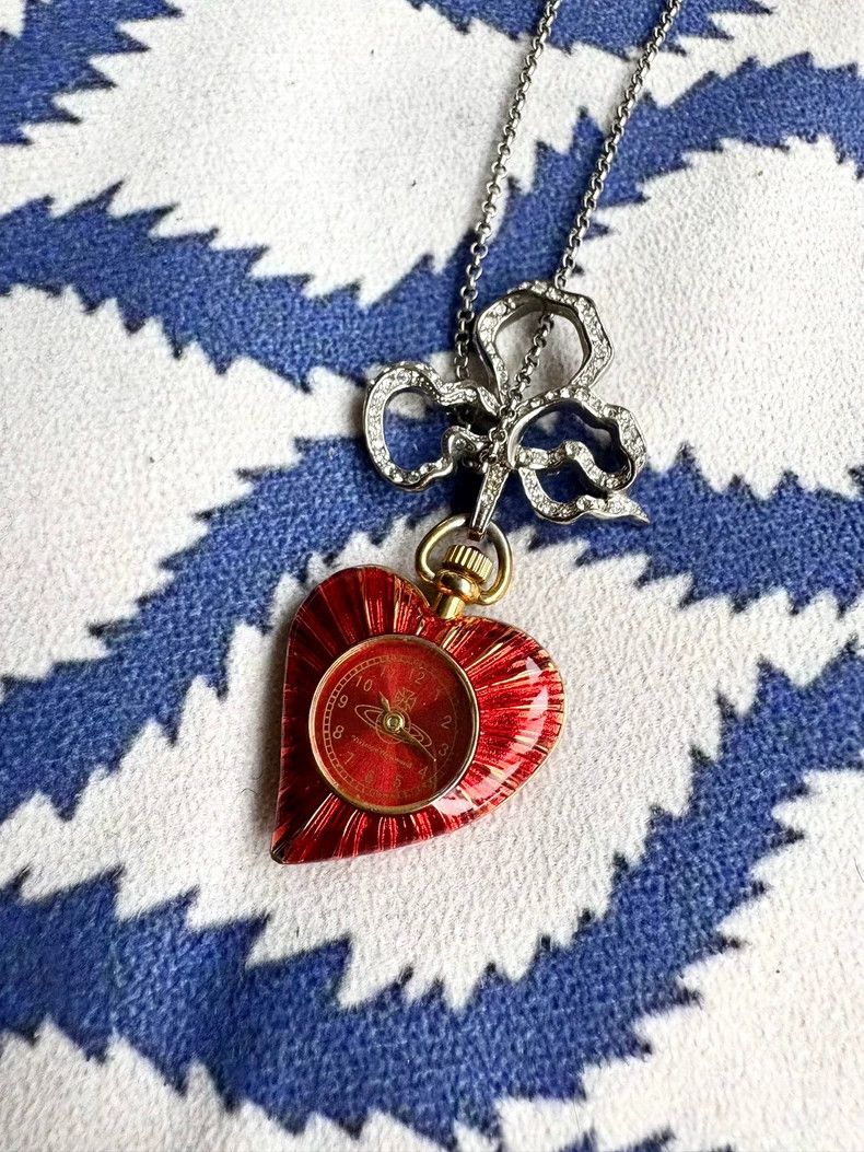 Vivienne Westwood Vivienne Westwood Vintage Heart Locket Necklace Size ONE SIZE - 2 Thumbnail