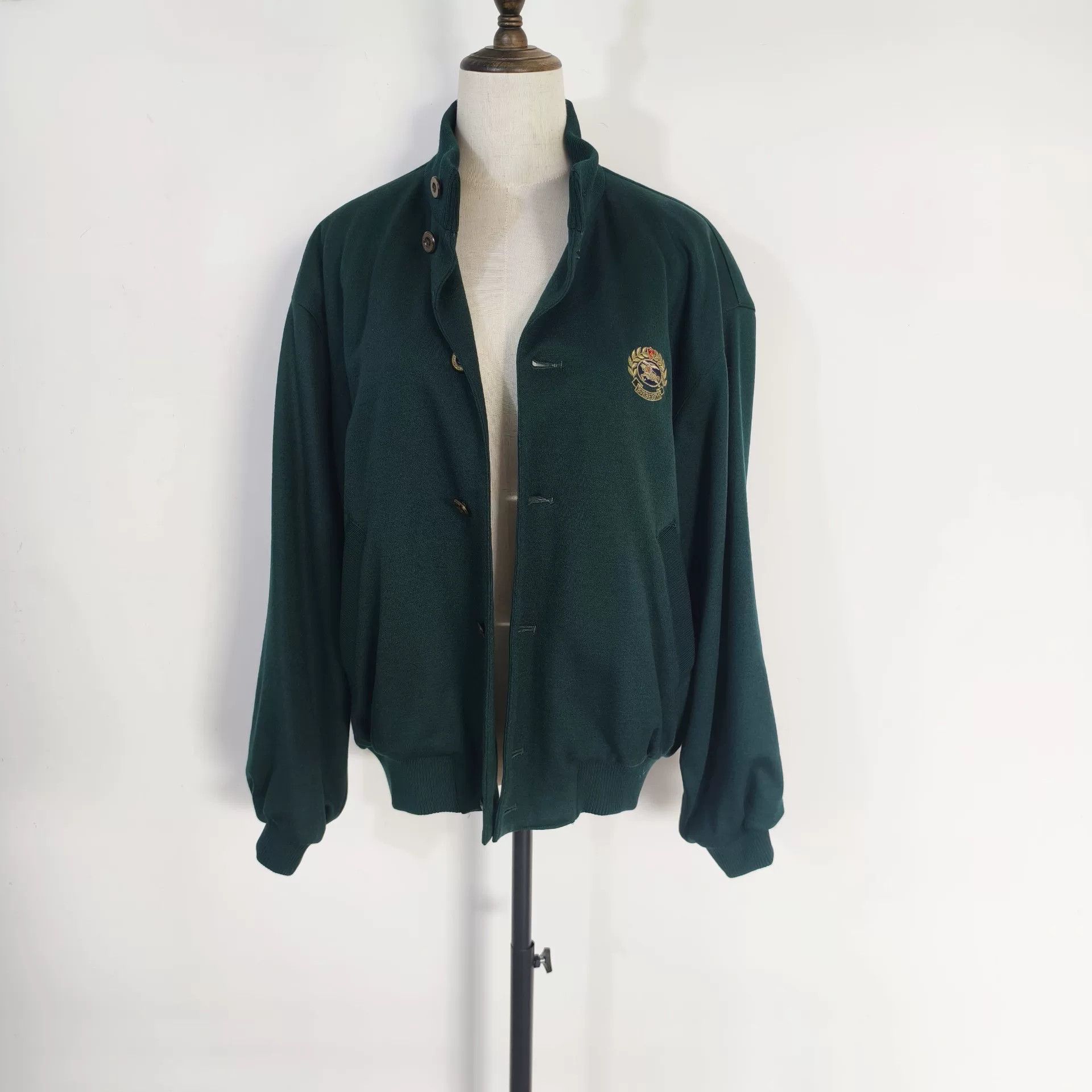 Burberry Vintage Burberry Wool Jacket Size US M / EU 48-50 / 2 - 2 Thumbnail