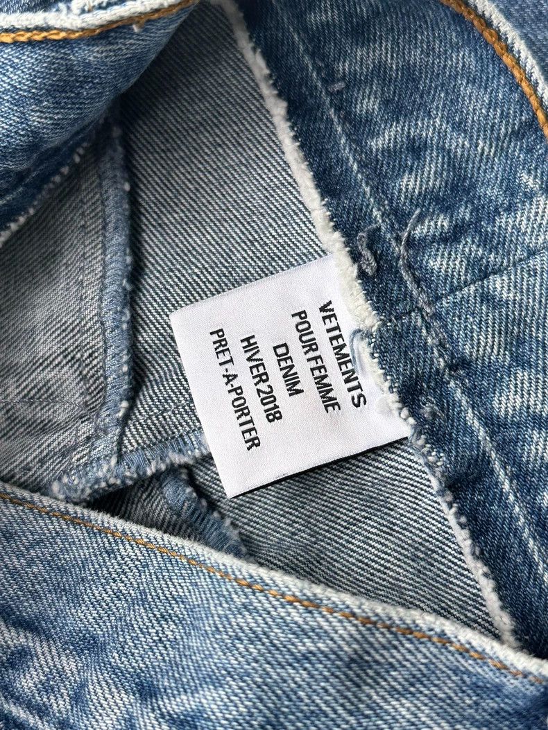 Vetements Vetements x Levi's Patchwork Denim Pants Size US 26 / EU 42 - 3 Thumbnail