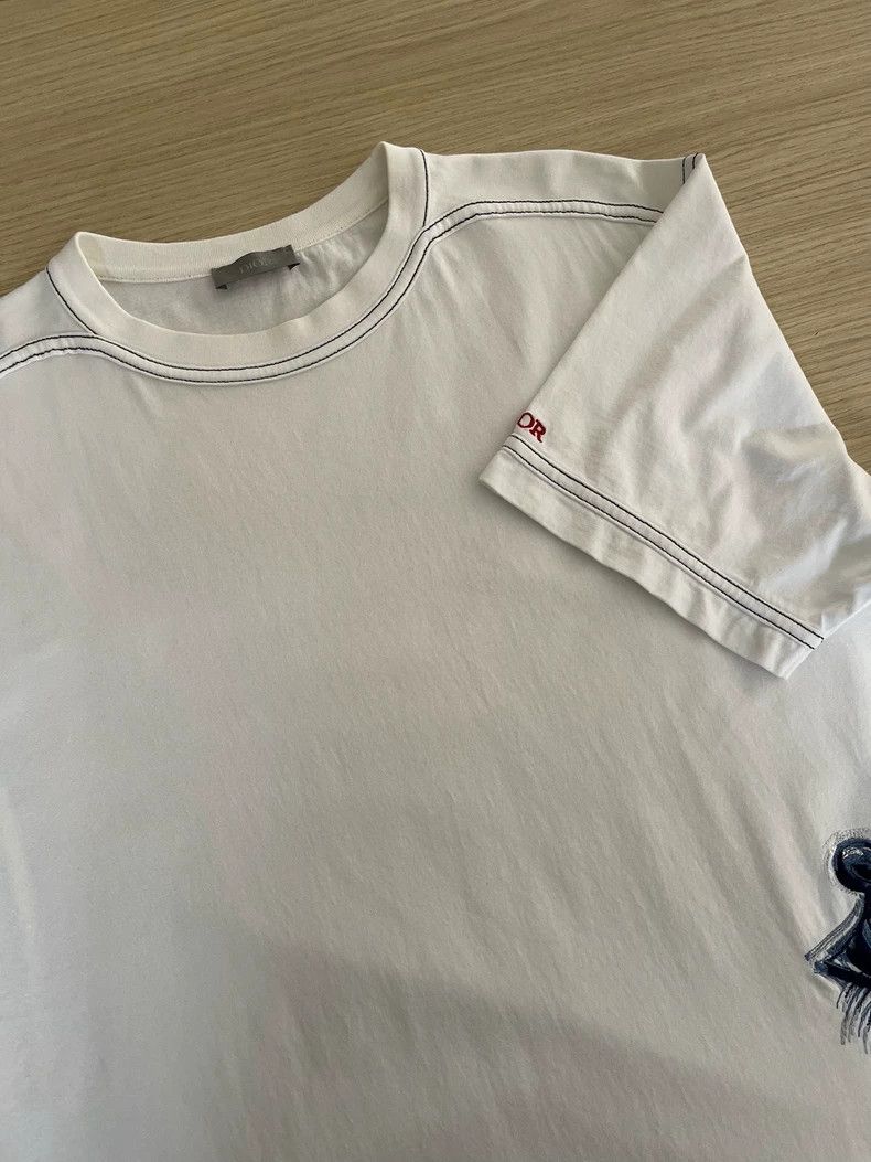 Dior Dior Tiger Embroidery White Short Sleeve S Size US S / EU 44-46 / 1 - 4 Thumbnail