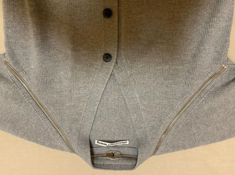 Alexander Wang Alexander Wang Wool Horn Button Cardigan XS Size US XS / EU 42 / 0 - 9 Thumbnail