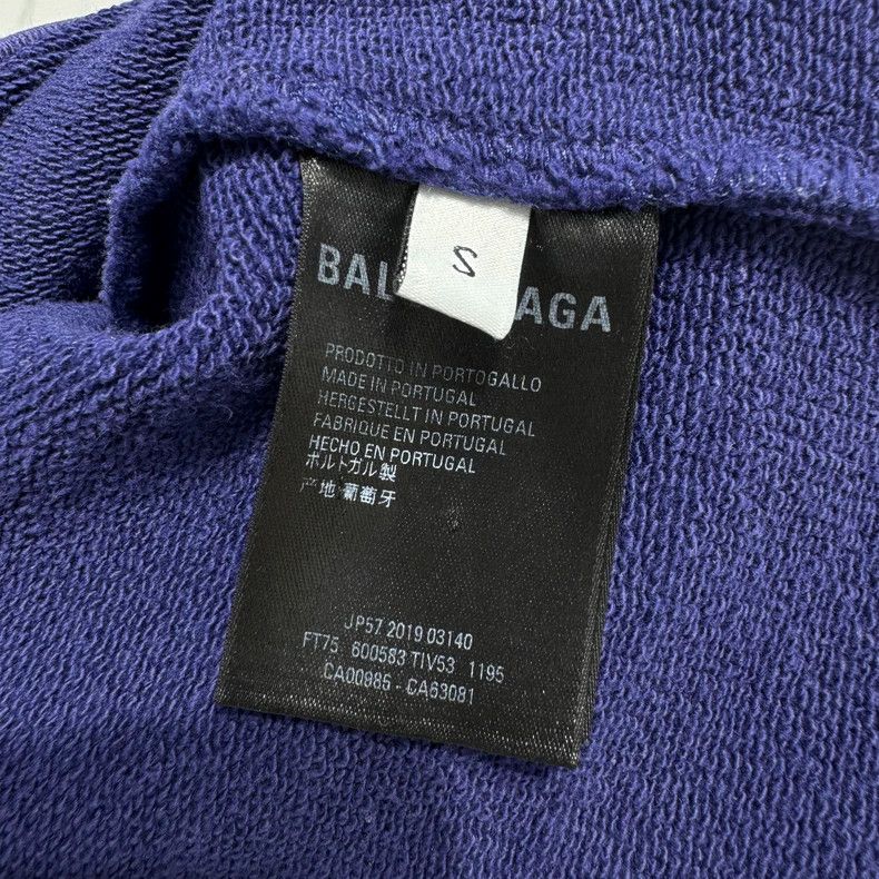 Balenciaga Balenciaga Coke Purple Hoodie S Size US S / EU 44-46 / 1 - 6 Thumbnail