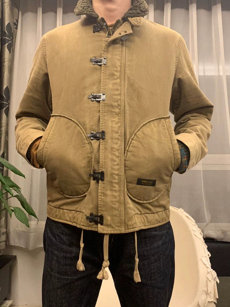 Neighborhood Neighborhood N1 Deck Jacket Iron Button Size US M / EU 48-50 / 2 - 6 Thumbnail