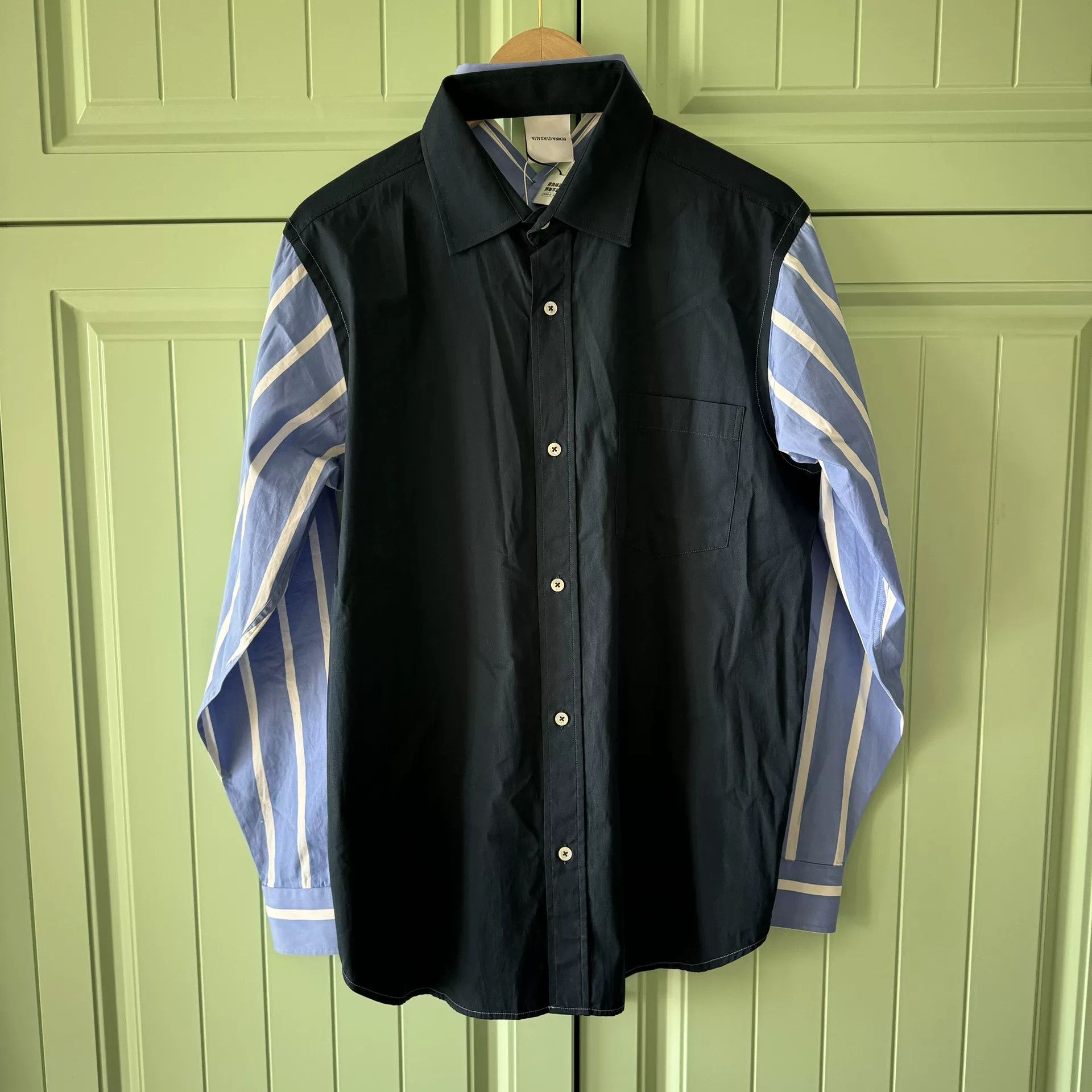 Vetements VETEMENTS 2018 Blue Stripe Shirt XS Size US XS / EU 42 / 0 - 2 Thumbnail