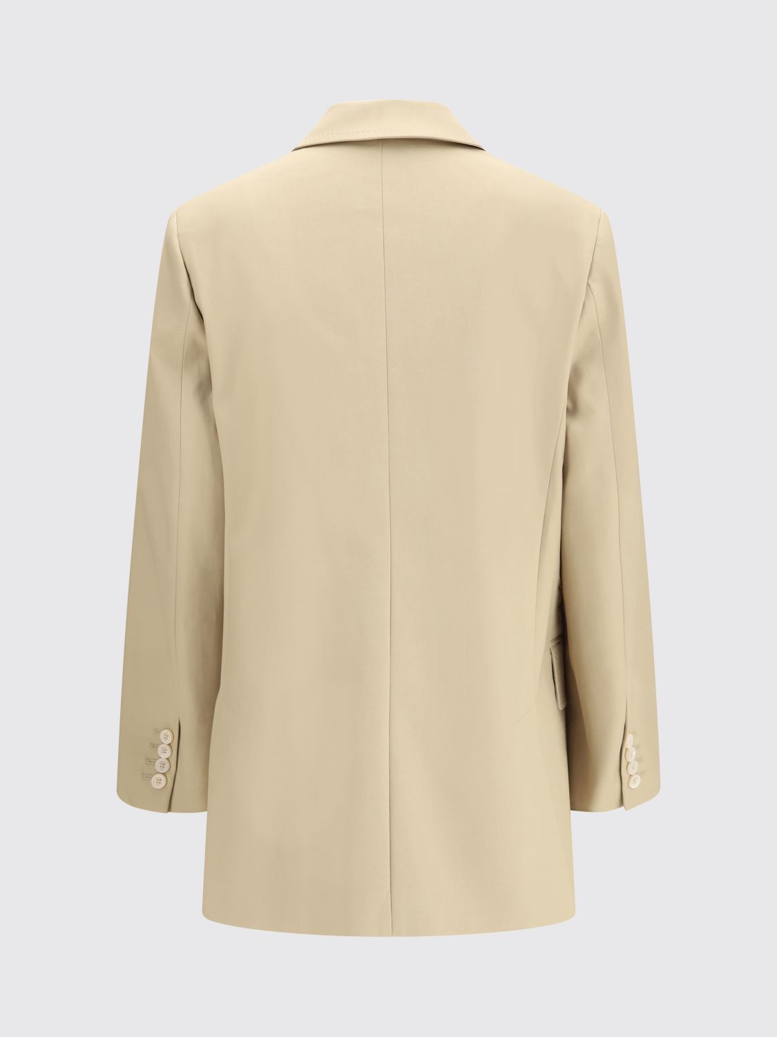 Max Mara Max Mara Jacket Woman Sand Size L / US 10 / IT 46 - 2 Thumbnail