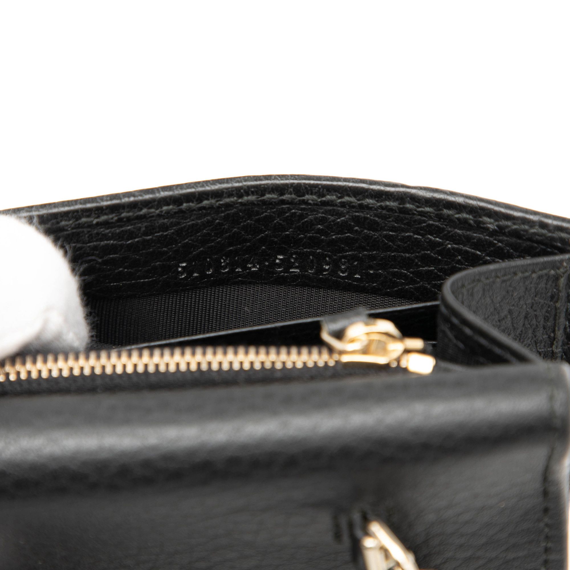 Gucci Gucci Dollar Calfskin Interlocking G Wallet on Chain Size ONE SIZE - 5 Thumbnail