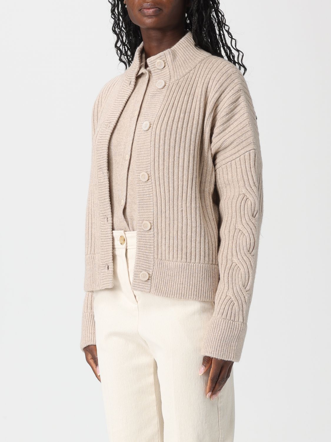 Max Mara Max Mara Sweater Woman Sand Size M / US 6-8 / IT 42-44 - 4 Thumbnail
