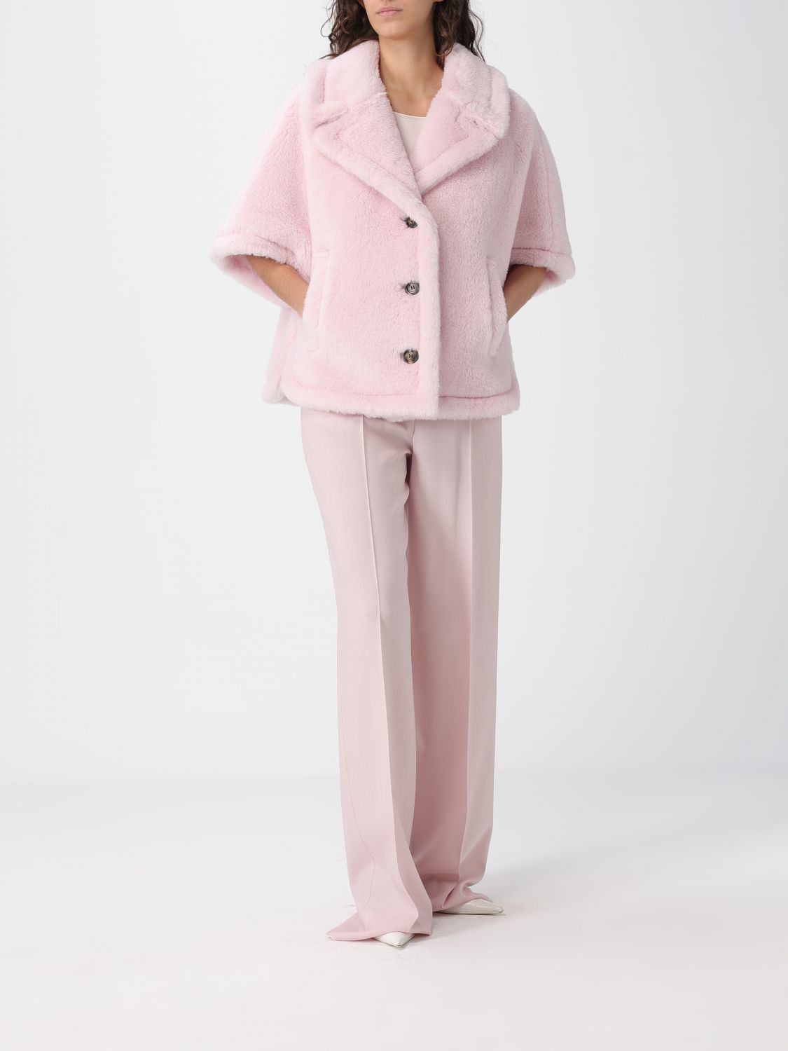 Max Mara Max Mara Jacket Woman Pink Size M / US 6-8 / IT 42-44 - 2 Thumbnail