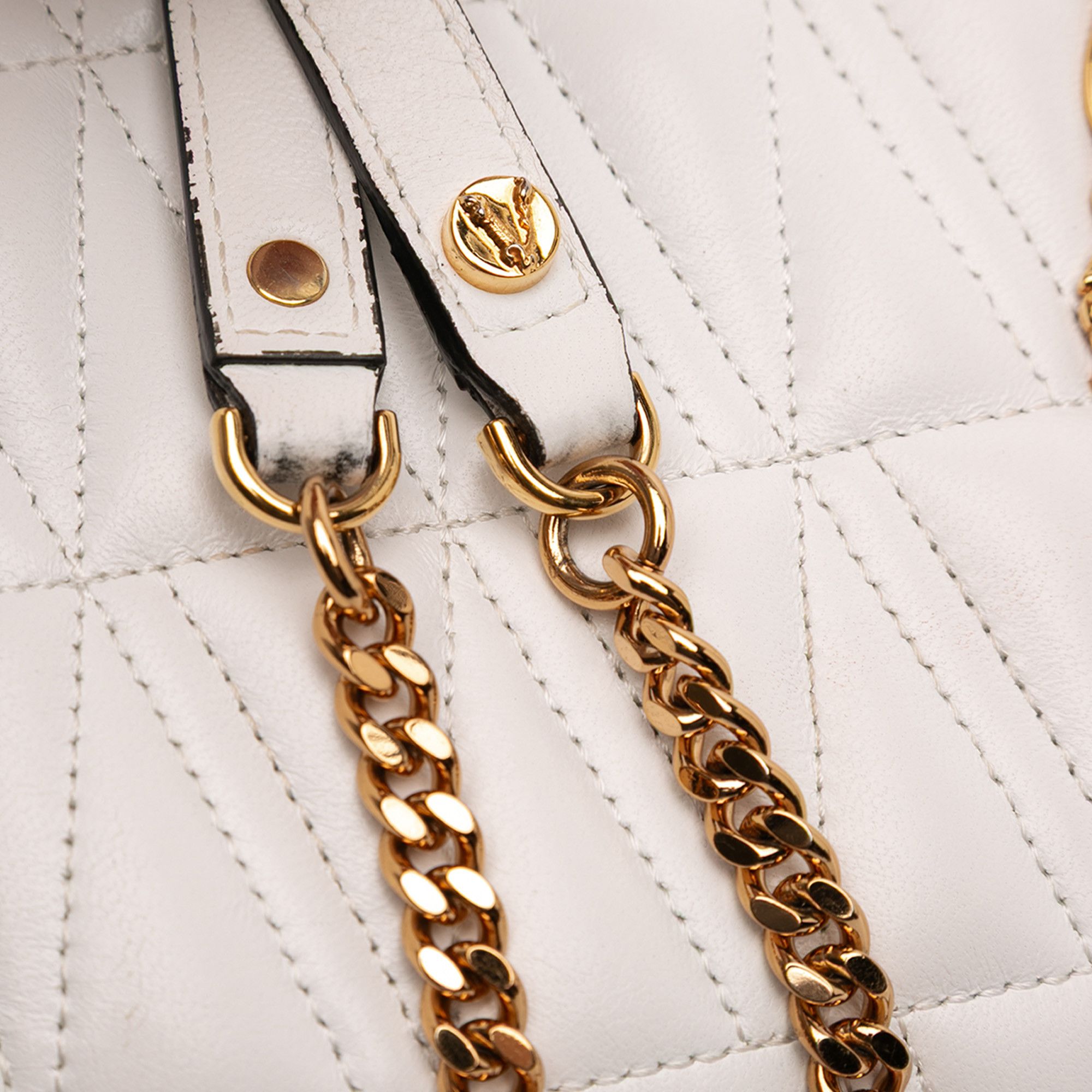 Versace Versace Nappa Leather Virtus V Crossbody Size ONE SIZE - 10 Thumbnail