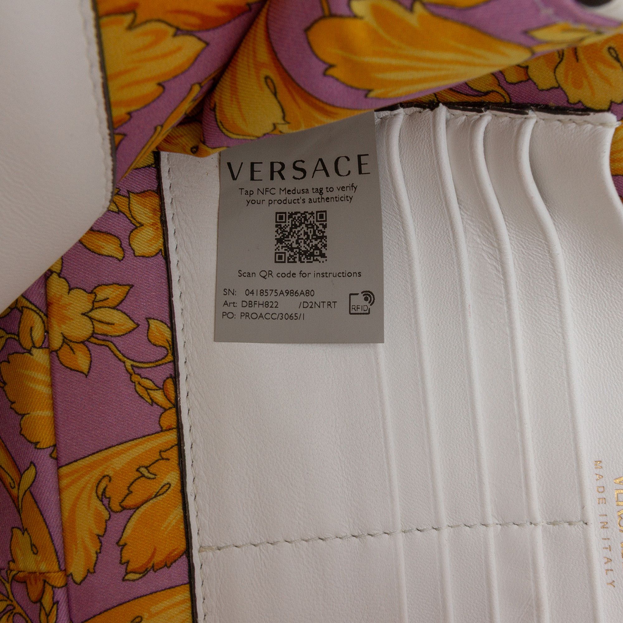 Versace Versace Nappa Leather Virtus V Crossbody Size ONE SIZE - 6 Thumbnail