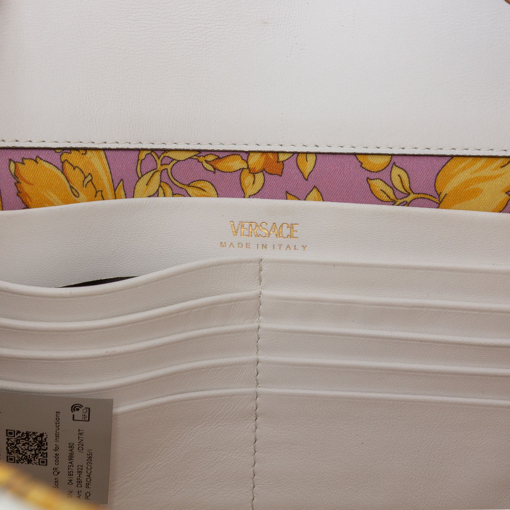 Versace Versace Nappa Leather Virtus V Crossbody Size ONE SIZE - 5 Thumbnail
