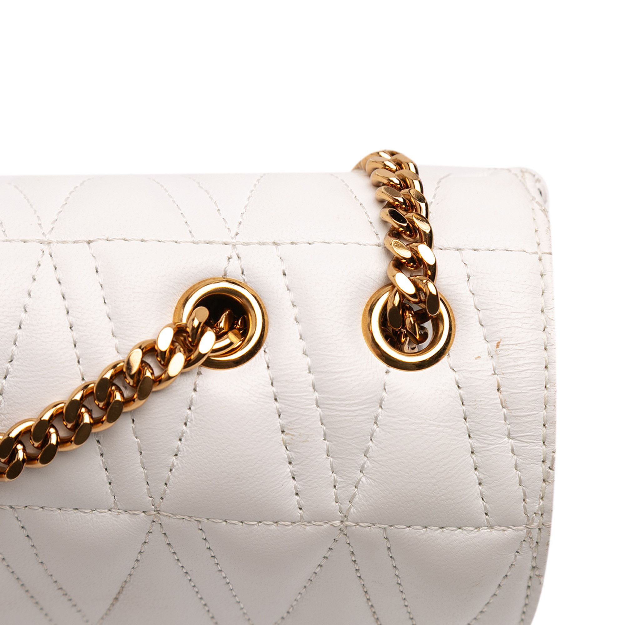 Versace Versace Nappa Leather Virtus V Crossbody Size ONE SIZE - 8 Thumbnail