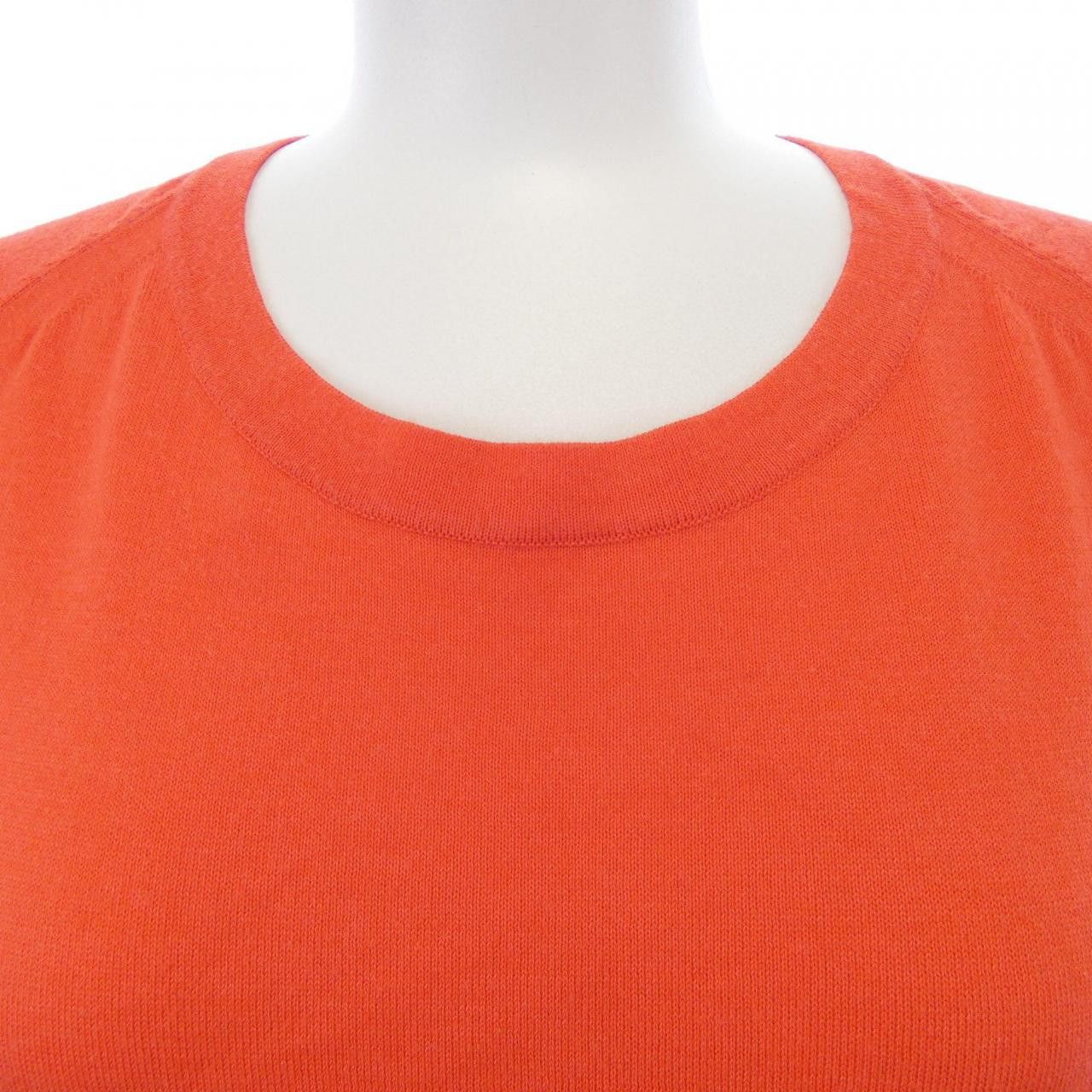 Hermes Hermes Hermes Knit Wool Knit36 Cotton Tops DUTY FREE for USA Size ONE SIZE - 5 Thumbnail