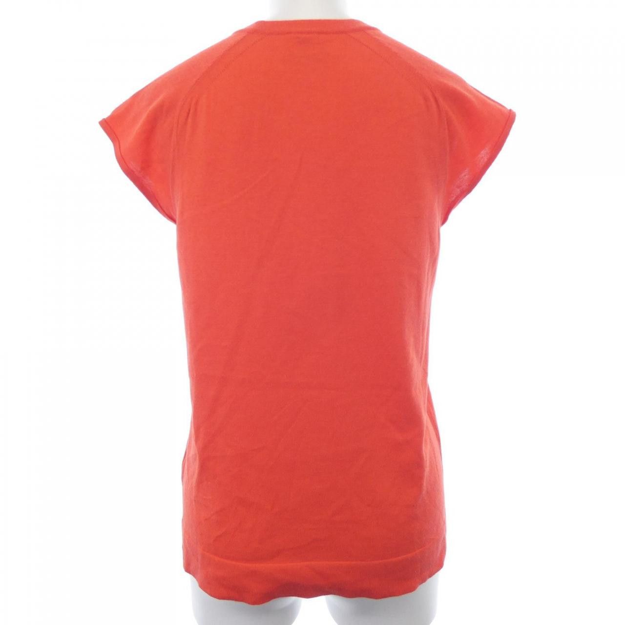 Hermes Hermes Hermes Knit Wool Knit36 Cotton Tops DUTY FREE for USA Size ONE SIZE - 2 Thumbnail