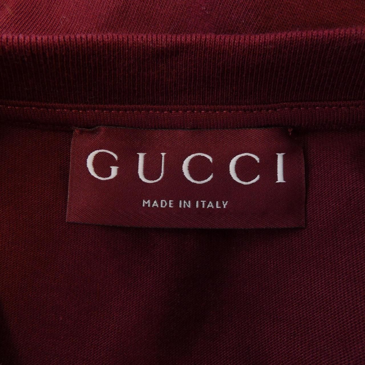 Gucci Gucci Gucci T-shirt Cotton T-Shirts 788093 XJHAU DUTY FREE for USA Size ONE SIZE - 4 Thumbnail