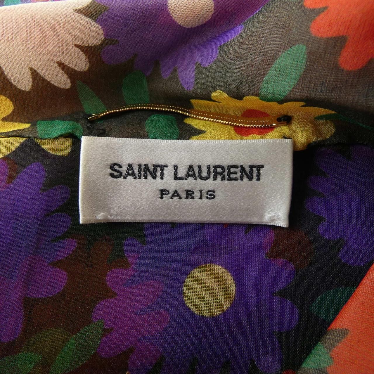 Yves Saint Laurent Yves Saint Laurent Saint Laurent 650240 Y6C92 Silk Shirt Others Dress Shirt 650240 Y6C92 DUTY FREE for USA Size ONE SIZE - 4 Thumbnail