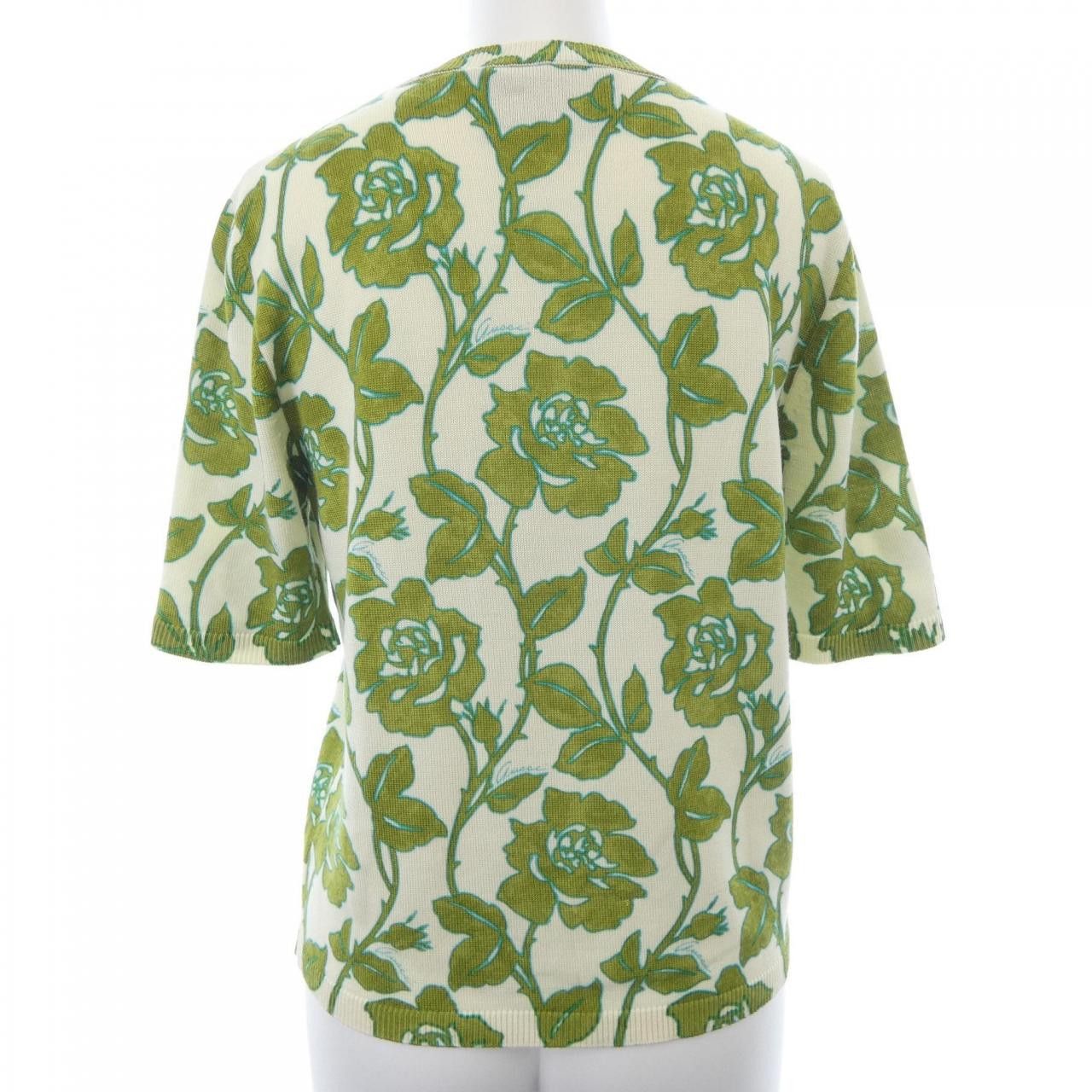 Gucci Gucci Gucci Knitwear Cotton Tops 782660 XKD0W DUTY FREE for USA Size ONE SIZE - 2 Thumbnail