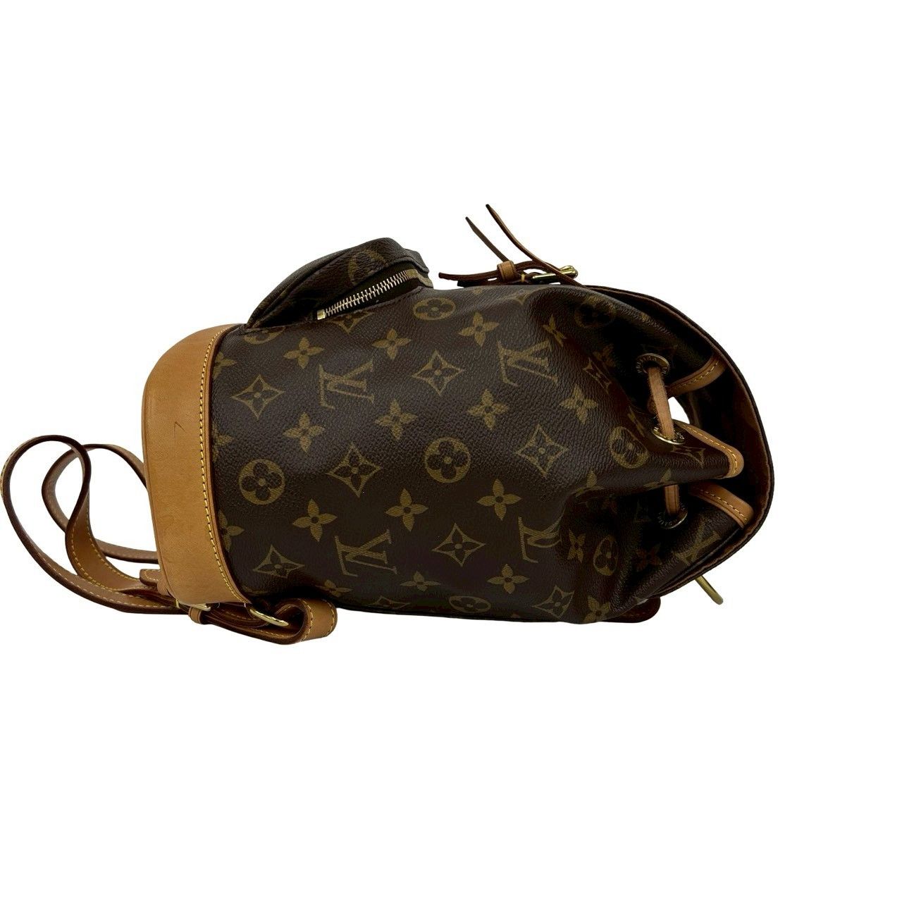 Louis Vuitton Louis Vuitton Louis Vuitton Monogram Leather Backpack Canvas Backpack DUTY FREE for USA Size ONE SIZE - 7 Thumbnail