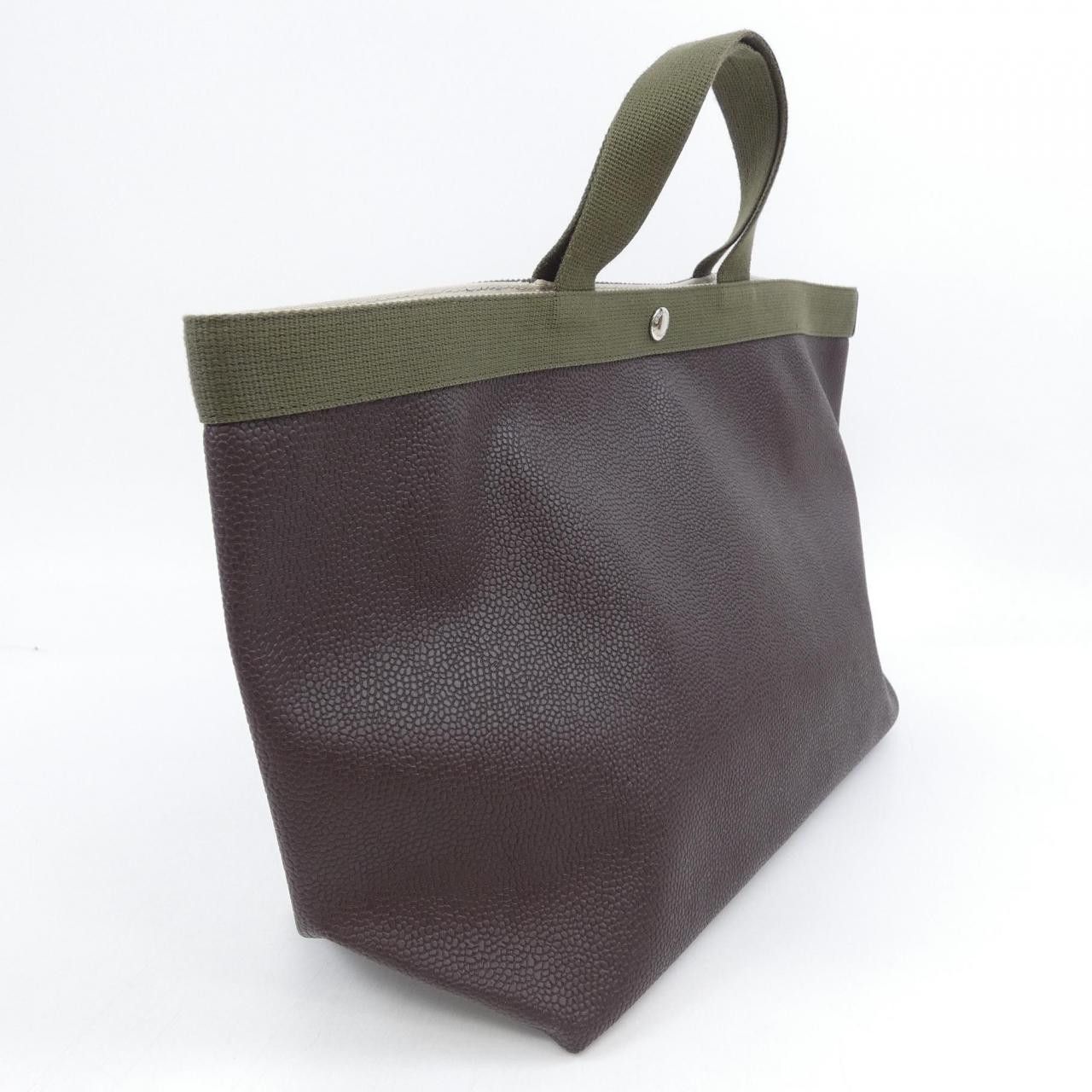 Other Other Herve Chapelier Square Tote GP Tote Bag Leather Tote Bag 705GP DUTY FREE for USA Size ONE SIZE - 2 Thumbnail