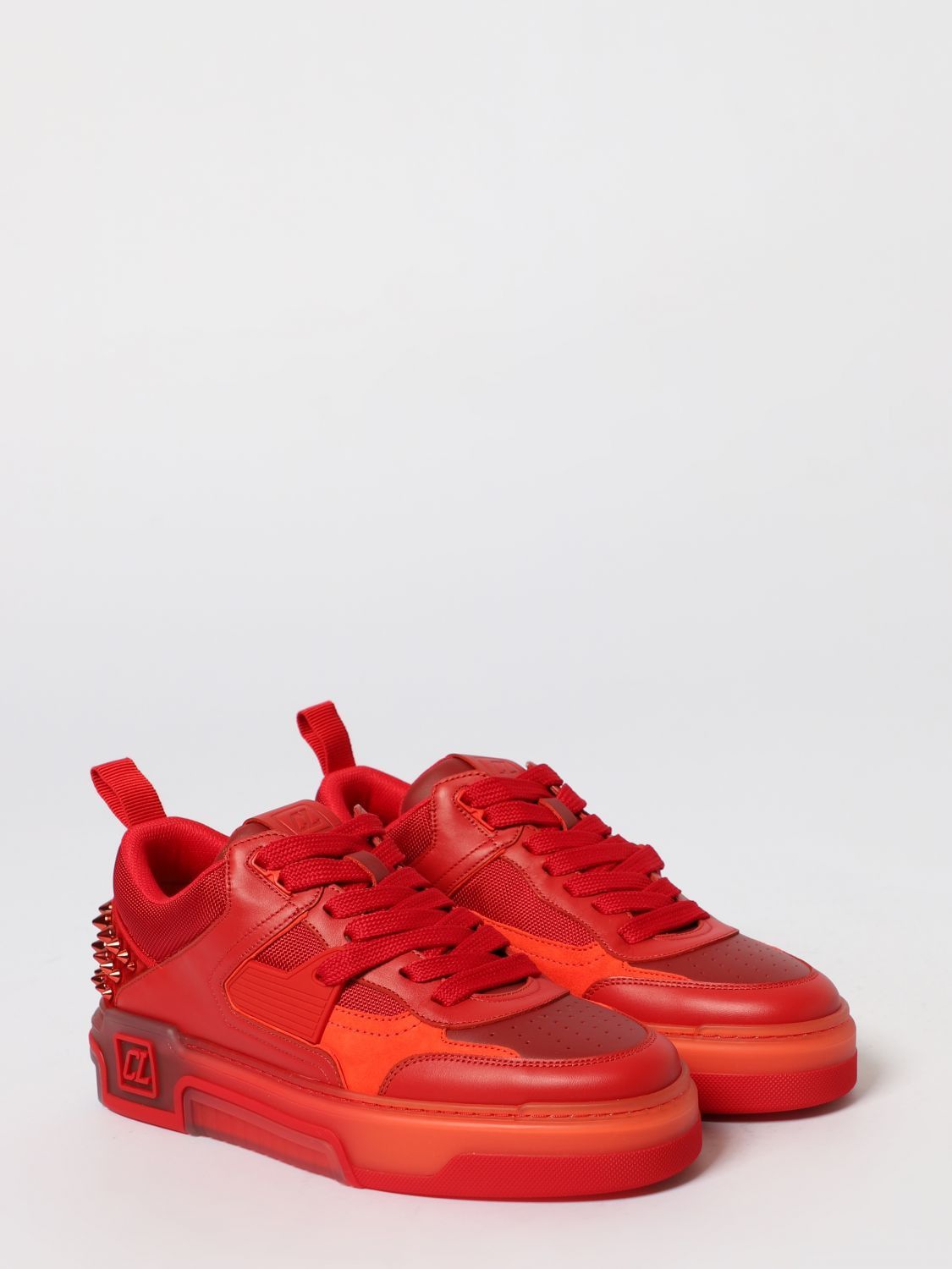 Christian Louboutin Christian Louboutin Sneakers Men Red Size US 12 / EU 45 - 2 Thumbnail