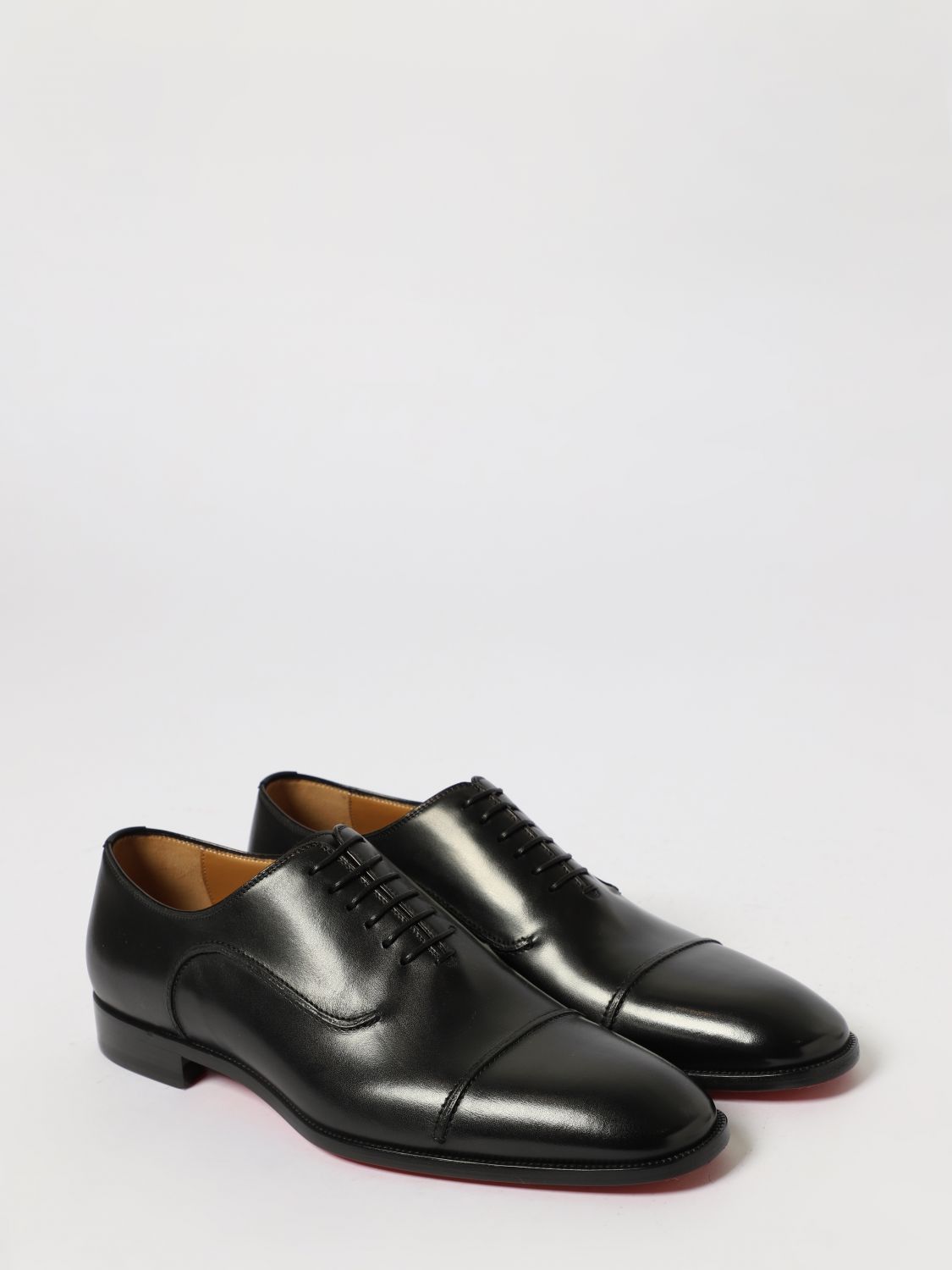 Christian Louboutin Christian Louboutin Brogue Shoes Men Black Size US 6 / EU 39 - 2 Thumbnail
