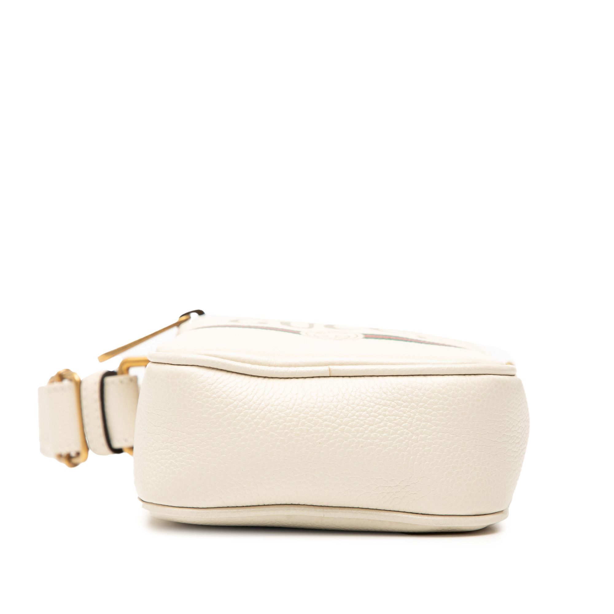 Gucci Gucci Mini Grained Calfskin Logo Crossbody Size ONE SIZE - 3 Thumbnail
