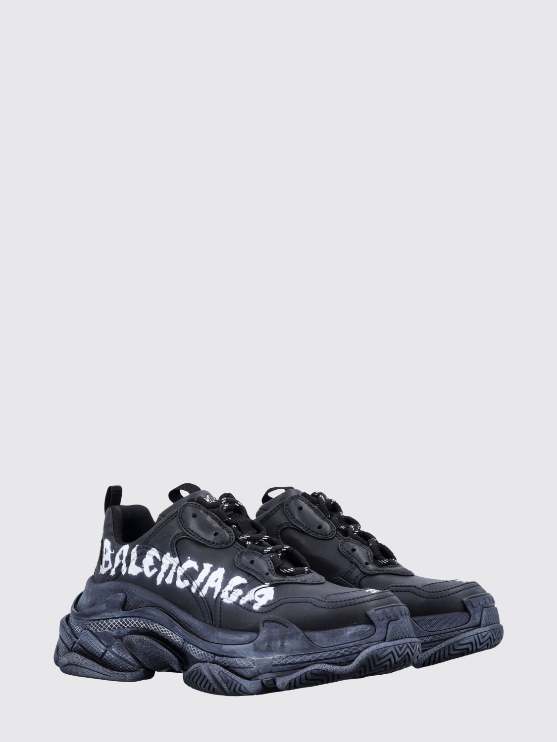 Balenciaga Balenciaga Sneakers Woman Black Size US 7 / IT 37 - 2 Thumbnail
