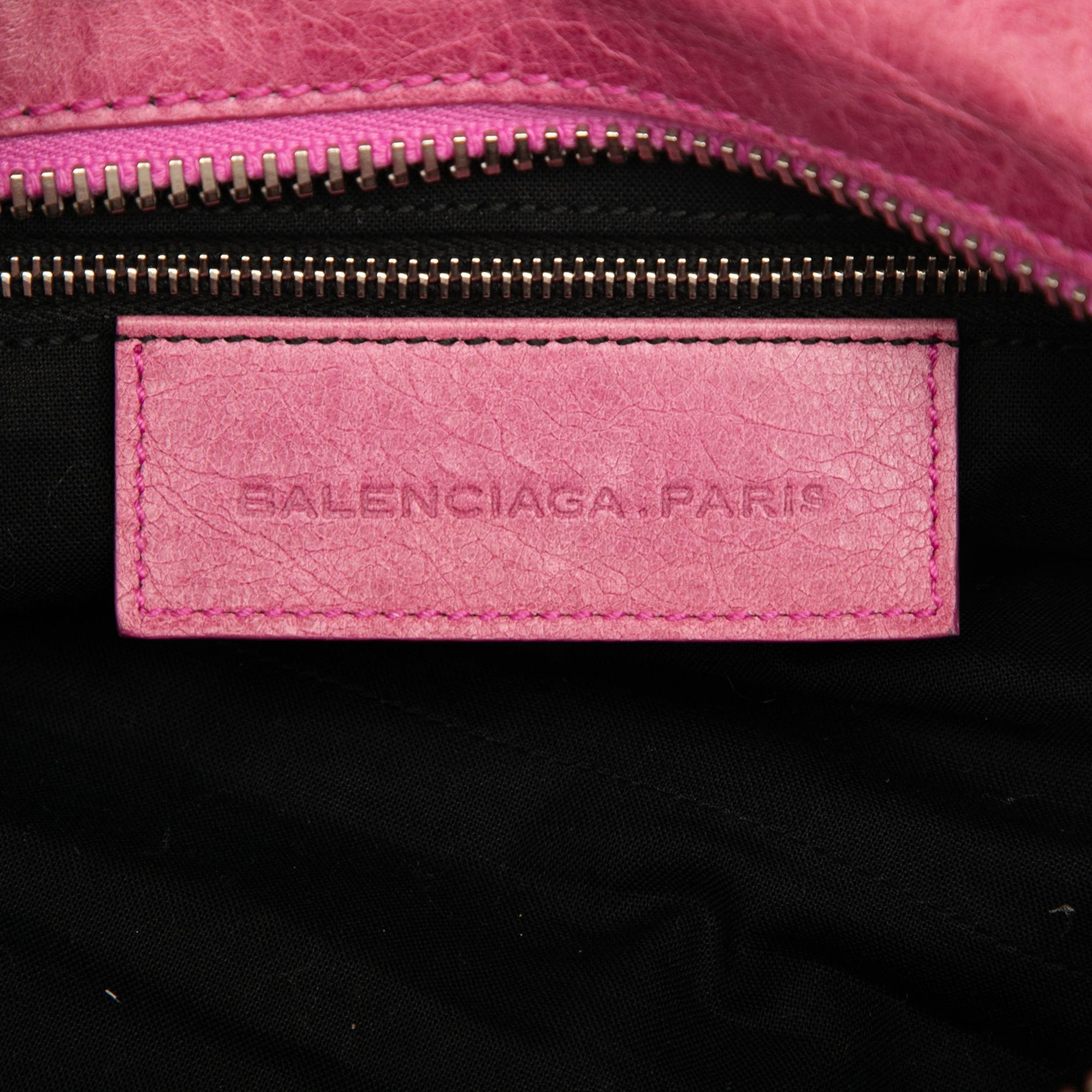 Balenciaga Balenciaga Lambskin and Satin Floral Print Motocross Giant 21 Brief Satchel Size ONE SIZE - 5 Thumbnail