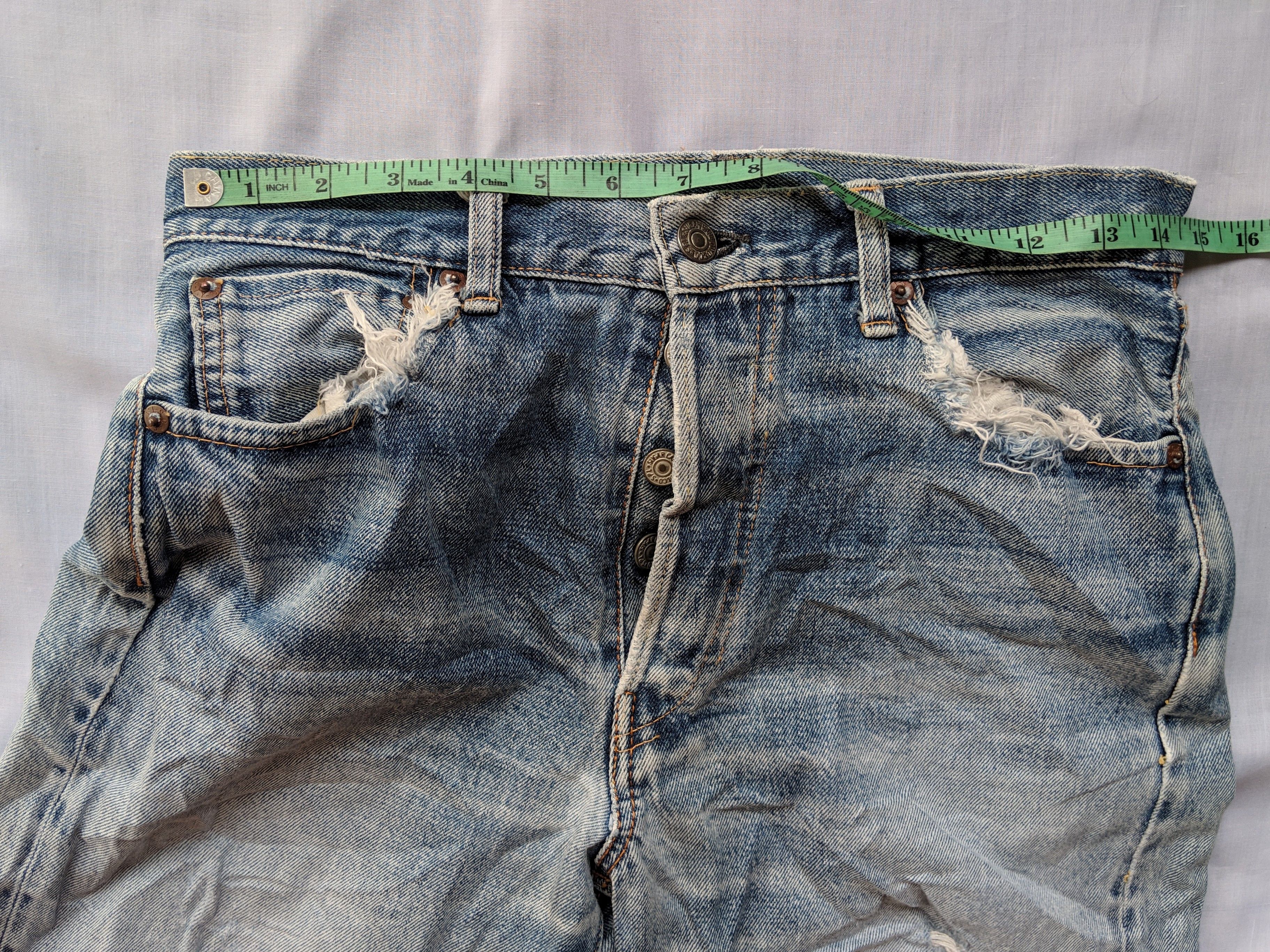 Japanese Brand × Sugar Cane distressed denim japanese brand sugarcane selvedge Size US 30 / EU 46 - 4 Thumbnail